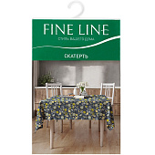  Скатерть Fine Line Мохито, 145х145 см, рогожка 