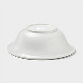 Тарелка глубокая фарфоровая Magistro Argos, 650 мл, 18х18х6 см, белый 10066641 Тарелка глубокая фарфоровая Magistro Argos, 650 мл, 18х18х6 см, белый 10066641