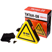 Компрессор металлический 30 л/мин в прикуриватель SKYWAY ТИТАН-08, с фонарем, электронный фиксатор давления Компрессор металлический 30 л/мин в прикуриватель SKYWAY ТИТАН-08, с фонарем, электронный фиксатор давления