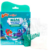  Желе для игры в ванне детское Baffy КУПАЙСЯ ВЕСЕЛО! Бирюзовое 185г 