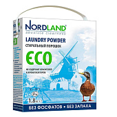 Стиральный порошок для цветного и белого NORDLAND ECO 1,8 кг. (Испания) 392401 Стиральный порошок для цветного и белого NORDLAND ECO 1,8 кг. (Испания) 392401