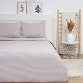 Комплект постельного белья LoveLife 2 сп Beige line 175х215 см, 200х230 см, 50х70 см -2 шт, страйп-сатин, 100%п/э Комплект постельного белья LoveLife 2 сп Beige line 175х215 см, 200х230 см, 50х70 см -2 шт, страйп-сатин, 100%п/э