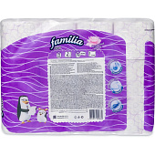 Туалетная бумага Hayat Familia Plus Волшебный цветок 2-х сл. 12 шт. (ф8) Туалетная бумага Hayat Familia Plus Волшебный цветок 2-х сл. 12 шт. (ф8)
