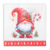 Салфетки бумажные Pero Prestige 3-х сл 33х33 Домовенок 20шт Арт.3002 Салфетки бумажные Pero Prestige 3-х сл 33х33 Домовенок 20шт Арт.3002