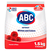 Стиральный порошок АВС Роза 1,5кг Стиральный порошок АВС Роза 1,5кг