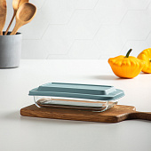 Форма для запеканияхранения жаропрочное стекло 26,7х16,2х6 см 1л Satoshi 825-003 Форма для запеканияхранения жаропрочное стекло 26,7х16,2х6 см 1л Satoshi 825-003