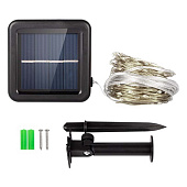  Садовая гирлянда-нить 200LED белый холодный SLR-G03-200W /ФАZA 