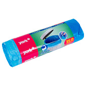 Мешки для мусора с тесьмой YORK 35л (20шт.) 902190