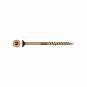 Саморез конструкционный потай Torx 5,0х70, желтый цинк, 6шт