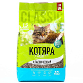 Наполнитель Котяра, всемогущие гранулы, 20л, комкующийся, классик