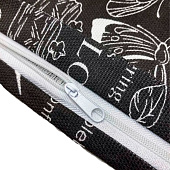 Подушка декоративная 40х40 Рогожка Sonnet Версаль черный Подушка декоративная 40х40 Рогожка Sonnet Версаль черный