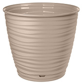 Кашпо "Saffron" D267мм 9,1л с/п Бежевый (9) 221610427/01 Кашпо "Saffron" D267мм 9,1л с/п Бежевый (9) 221610427/01