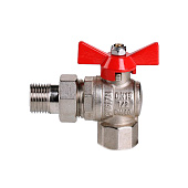 Кран шар баб угловой 1/2" ВН со сгоном Кран шар баб угловой 1/2" ВН со сгоном