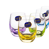  Набор стопок Клаб 60 мл "Ассорти" 6шт 25180/D4662/60 