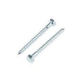 Болт сантехнический оцинк. DIN 571 8х 80 (2 шт) Болт сантехнический оцинк. DIN 571 8х 80 (2 шт)