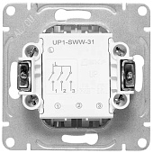 Выключатель встраиваемый 3 клавиши, цвет белый, EKF Эпика Выключатель встраиваемый 3 клавиши, цвет белый, EKF Эпика