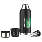 Термос 1,0л 2 чашки, черный, NBR-1000Z-C