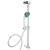 Стойка с набором для душа лейка 1 режим шланг 150см 546-050 Стойка с набором для душа лейка 1 режим шланг 150см 546-050
