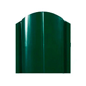  Евроштакетник Европланка в пленке 126мм-1,5м RAL: 6005 Зеленый мох 