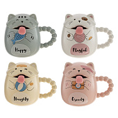 Кружка с крышкой и ложкой, 350 мл, 814493 Кружка с крышкой и ложкой, 350 мл, 814493