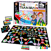 Игра настольная Викторина для всей семьи Тренируй мозги The Train Brain, 03378 Игра настольная Викторина для всей семьи Тренируй мозги The Train Brain, 03378