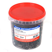 Саморезы гипсокартон-метал ШСГМ 3,5х45мм, 600шт, фосфатированные Саморезы гипсокартон-метал ШСГМ 3,5х45мм, 600шт, фосфатированные