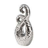  Фигурка керамика «Абстракция. Щупальца», серебро, 12.5х7х25 см 