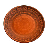  Тарелка "Тиана", декор, красная глина, 21 см  9828439 