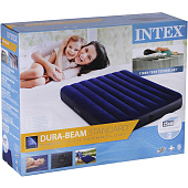 Intex Кровать надувная Classic downy (Fiber tech) Фул, 1,37x1,91x0,25,64758 Intex Кровать надувная Classic downy (Fiber tech) Фул, 1,37x1,91x0,25,64758