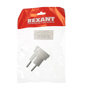 Переходник  "стакан" с бортами 220В 6А Rexant 11-1021