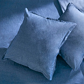  Наволочка SL Home "Деним" 70х70+2 см, цв.синий, 100% жатый хлопок 10245434 