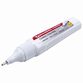Корректор-ручка BRAUBERG "Standard", 7мл, метал. наконечник, в упаковке с подвесом, 222058 Корректор-ручка BRAUBERG "Standard", 7мл, метал. наконечник, в упаковке с подвесом, 222058