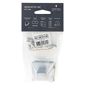 Накладка фиксатор Code Deco Slim WC-3016-CRS, сатиновый хром