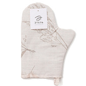 Варежка-прихватка Этель "Flower herbarium" 20х27 см, 100% хл, репс 210г/м2 10283405 Варежка-прихватка Этель "Flower herbarium" 20х27 см, 100% хл, репс 210г/м2 10283405