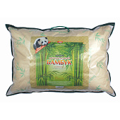 Подушка 50х70 Бамбук в чехле из жаккард-сатина вес наполнителя 0,7 кг Подушка 50х70 Бамбук в чехле из жаккард-сатина вес наполнителя 0,7 кг