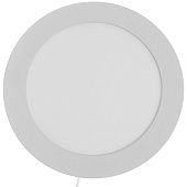  Панель IN HOME встраиваемая круглая RLP 12Вт 230В 6500К 840Лм 170мм белая IP40 