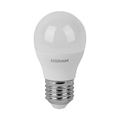 Лампа LED 7Вт Е27, шар, 6500К холодный OSRAM