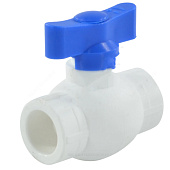  Шаровой кран 25 баб синий PPR 