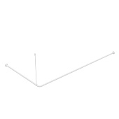 Карниз для ванной угловой 90-180см белый 040A200I14 Iddis Карниз для ванной угловой 90-180см белый 040A200I14 Iddis