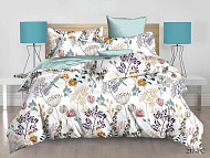  Комплект постельного белья Cleo Pure Cotton, евро, 4 наволочки, поплин, 31/217-PC 