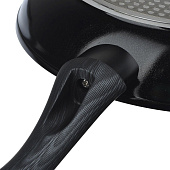 Сковорода литая Satoshi Карбон 26 см антипригарное покрытие Мрамор, индукция 846-453 Сковорода литая Satoshi Карбон 26 см антипригарное покрытие Мрамор, индукция 846-453