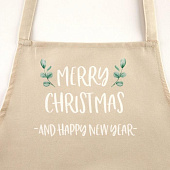 Фартук (саржа) Этель Beautiful Сhristmas, 60х70 см 5215712 Фартук (саржа) Этель Beautiful Сhristmas, 60х70 см 5215712
