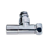  Кран угловой для полотенцесушителя 3/4"гх1/2"ш КV01-LFM032 коплект 2шт 