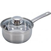 Ковш со стеклянной крышкой 1,5л; 16х7,5 см Linea PROMO 94-1001 Ковш со стеклянной крышкой 1,5л; 16х7,5 см Linea PROMO 94-1001