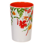  Кружка керамическая 420мл "Луговые цветы", микс  323-0543 