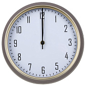  Часы настенные круглые LADECOR CHRONO, пластик, d 27 см, 1xАА, тикающий ход, пластик, арт 08-10 
