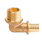 Угольник аксиальный НР 16X1/2'' Угольник аксиальный НР 16X1/2''