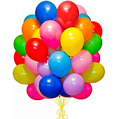  Воздушные шары латексные 12", пастель, 100 шт., МИКС 4986578 