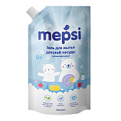  Гель для мытья детской посуды и игрушек 1 л. дой-пак (ф6) MEPSI 