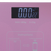 Весы напольные электронные "SMART - Style" 28х28х0,5 см, Розовый 400-0644 Весы напольные электронные "SMART - Style" 28х28х0,5 см, Розовый 400-0644